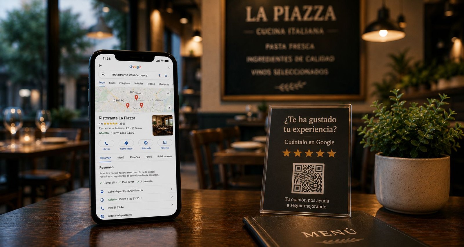 reservas desde Google