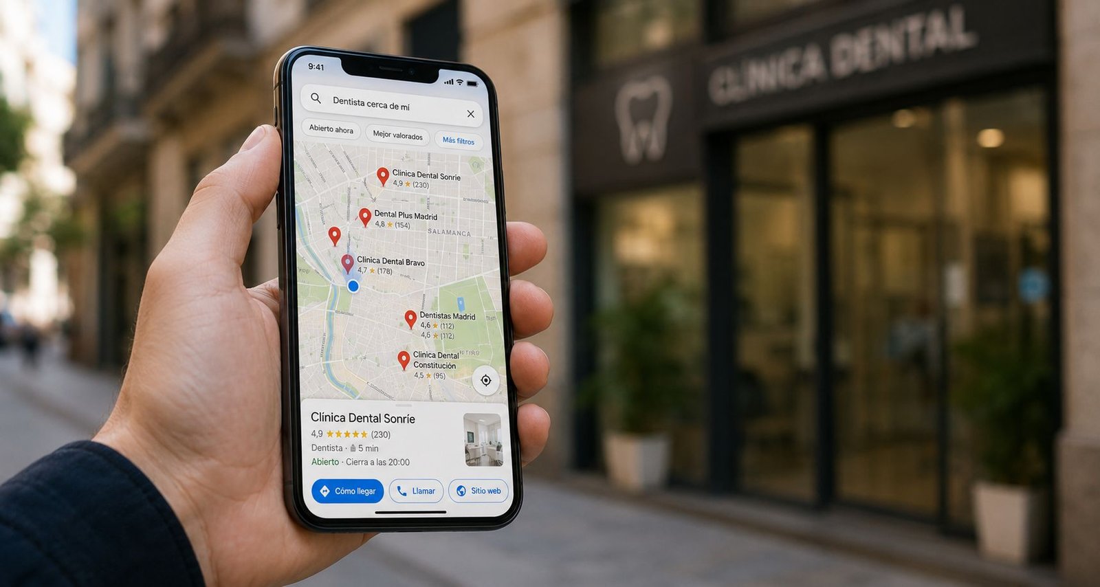 Negocio local en Google Maps — SEO local para aparecer en Google Maps
