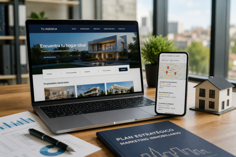 web propia vs portal inmobiliario agencia